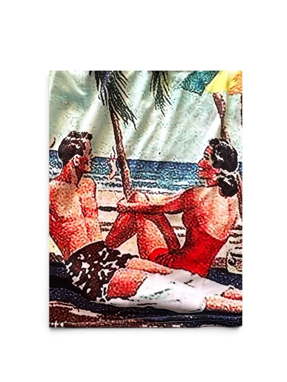 Nick Graham Men’s Boxer Briefs XL Retro Beach Print Stretch Underwear NWT